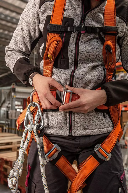 Набір страховочний NEO Tools з поясом і амортизатором M - XL 97-102 (5907558481693) - зображення 8