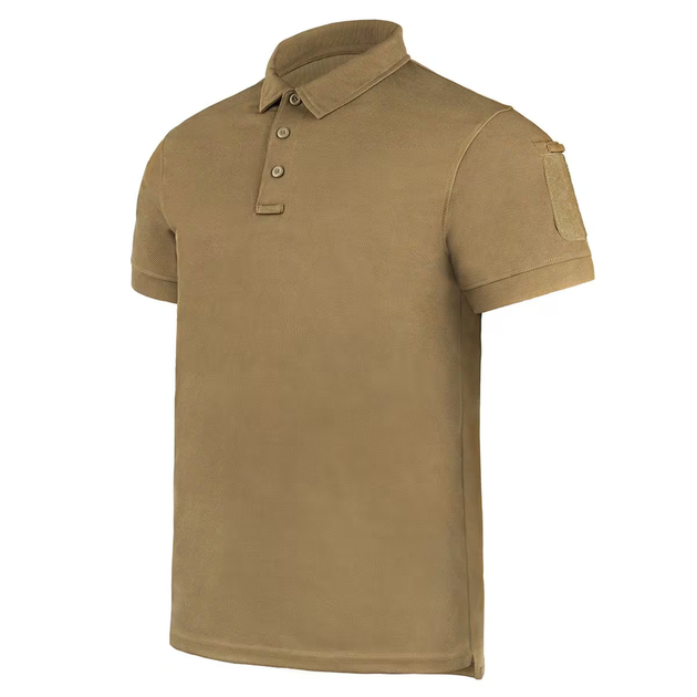 Футболка Mil-Tec Быстросохнущая Tactical Quick Dry Poloshirt 2XL Coyote (10961019-906-XXL) - изображение 3