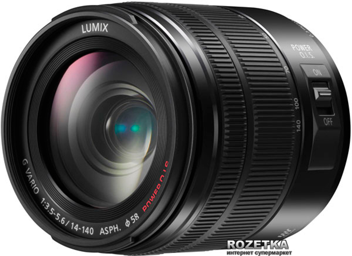 Фотоаппарат Panasonic Lumix DMC-G6 14-140mm Kit Black (DMC