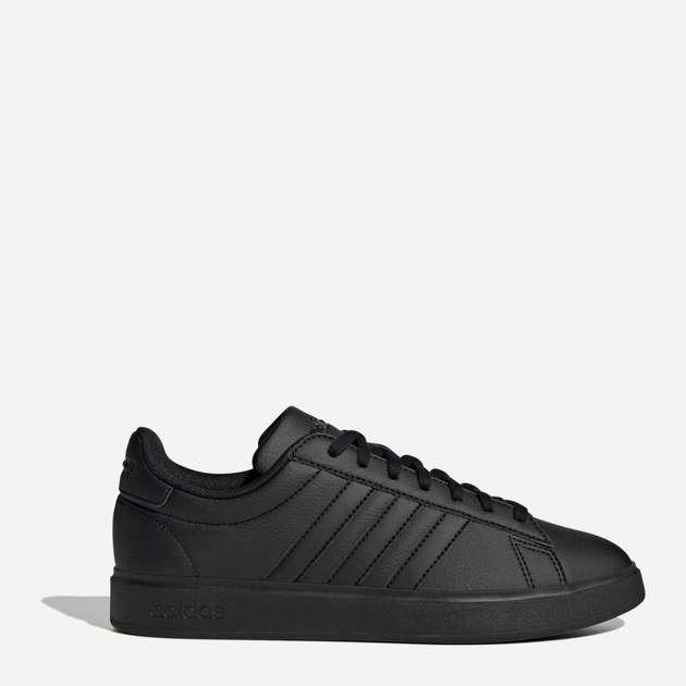 Tenisówki męskie do kostki adidas Grand Court 2.0 GW9198 41.5 Czarne (4065426007985) - obraz 1