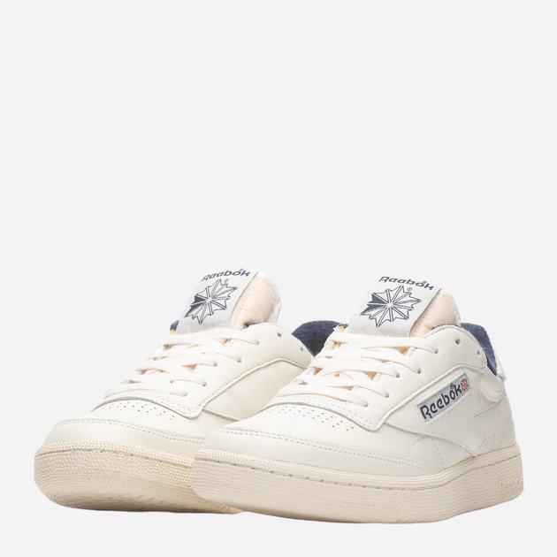 Sneakersy męskie do kostki Reebok Club C 85 Vintage 100007796 45 Beżowe (4065418230056) - obraz 2