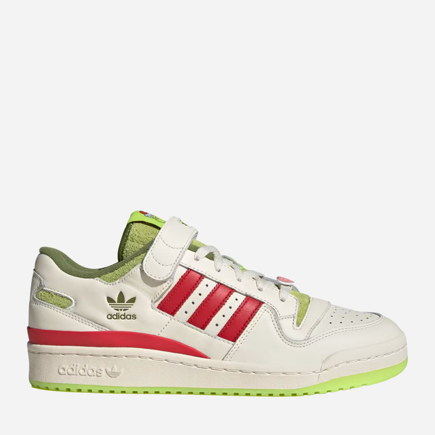 Tenisówki męskie do kostki adidas Forum Low x The Grinch ID3512 44 Kremowe (4067886721913) - obraz 1