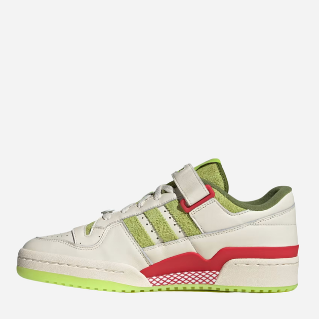 Tenisówki męskie do kostki adidas Forum Low x The Grinch ID3512 44 Kremowe (4067886721913) - obraz 2