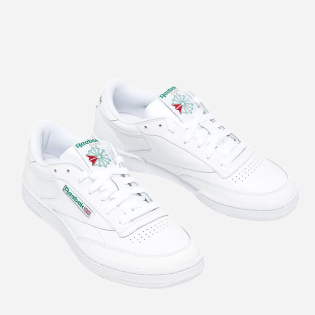 Sneakersy męskie do kostki Reebok Club C 85 100000155 40.5 Białe (4056561016659) - obraz 2