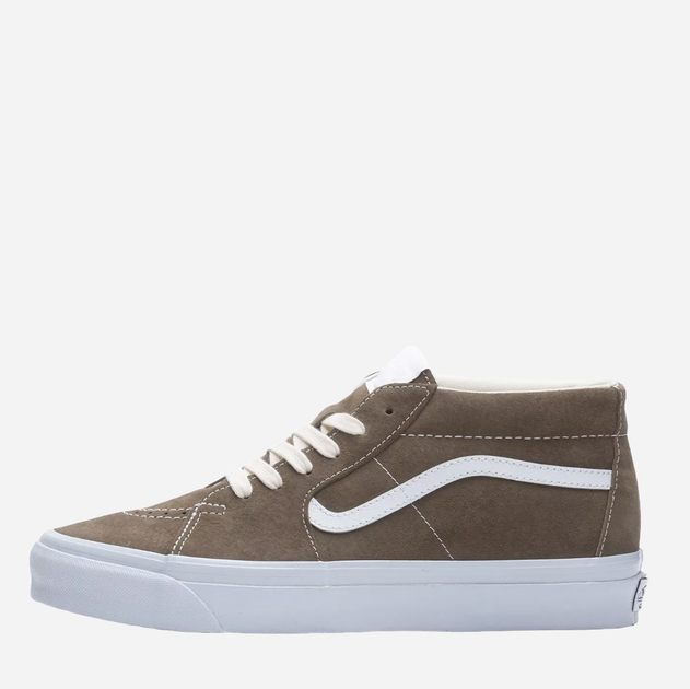 Tenisówki męskie do kostki Vans Sk8-Mid Reissue 83 VN000CQQCHZ 42.5 Brązowe (197063335573) - obraz 1