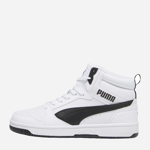 Чоловічі кеди високі Puma Rebound V6 39232602 40.5 Білі (4065454922823) - зображення 1