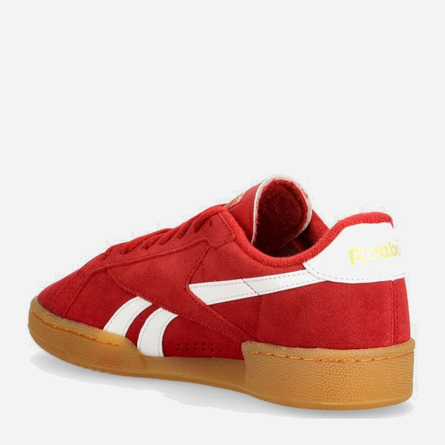 Чоловічі кеди низькі Reebok Club C Grounds UK 100206241 41 Червоні (1200143647820) - зображення 3