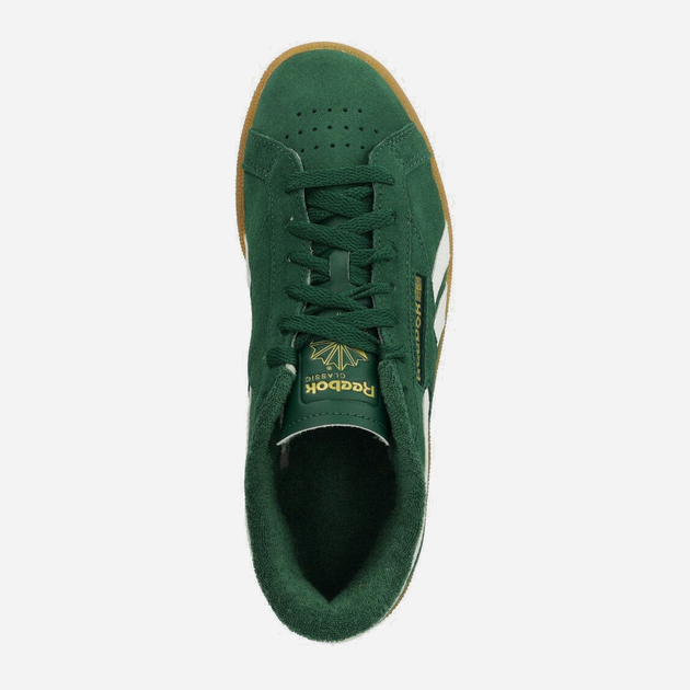 Чоловічі кеди низькі Reebok Club C Grounds UK 100206240 43 Зелені (1200143647660) - зображення 4