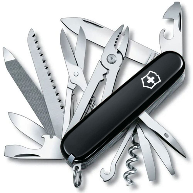 Нож Victorinox Handyman 91мм/24функ/черный - изображение 1