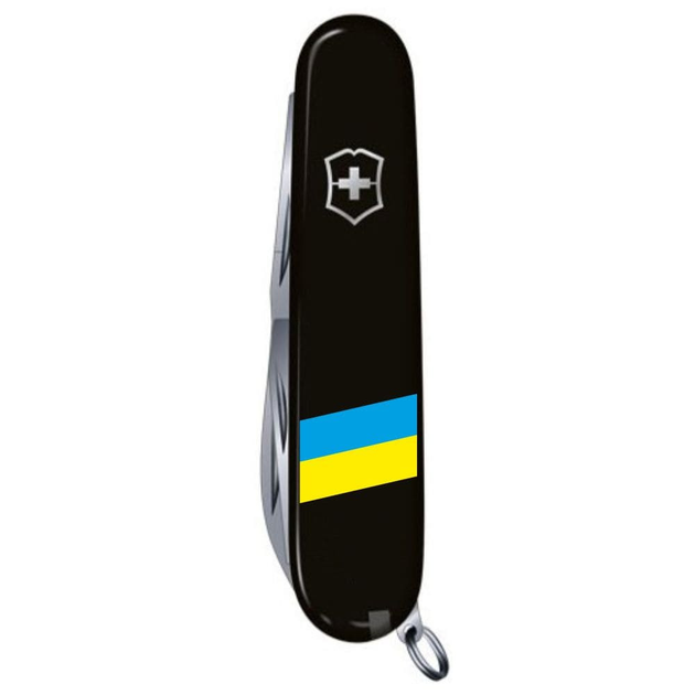 Нож Victorinox Spartan Ukraine 91мм/12функ/Флаг Украины/черный - изображение 2