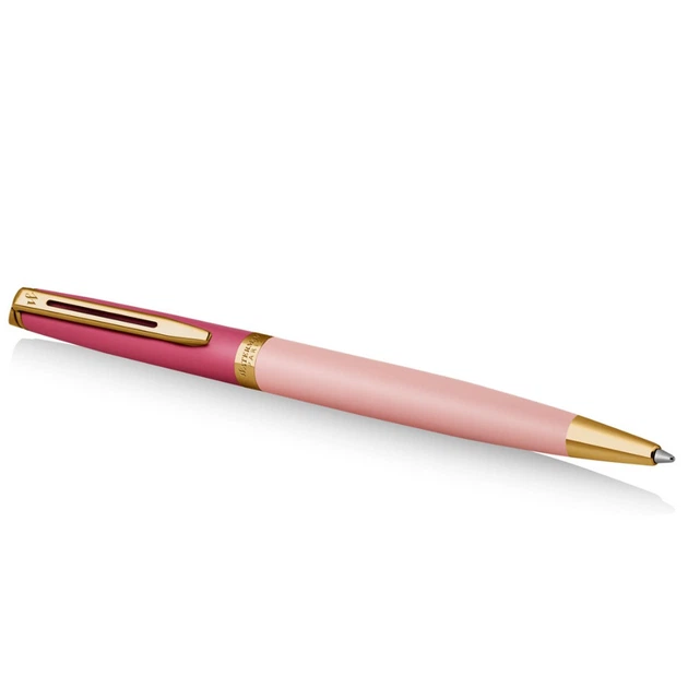 Ручка шариковая Waterman HEMISPHERE Colour Blocking Pink GT BP Золотистый 22 581 - Фото 2 Ручка шариковая Waterman HEMISPHERE Colour Blocking Pink GT BP Золотистый 22 581 - изображение 2