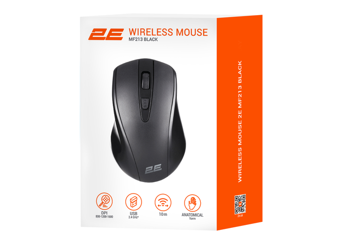 2E Миша MF213, WL, чорний - зображення 5