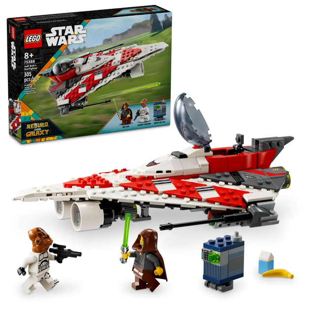 Конструктор LEGO Star Wars Истребитель рыцаря-джедая Боба 305 элементов (75388) - изображение 3