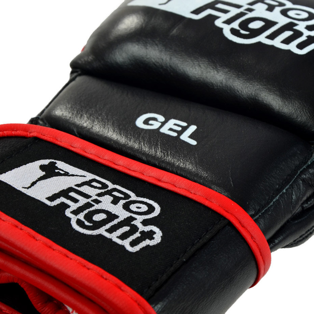 Rękawice Profight PU MMA Gloves rozmiar XL Czarne (5902860635970) - obraz 2