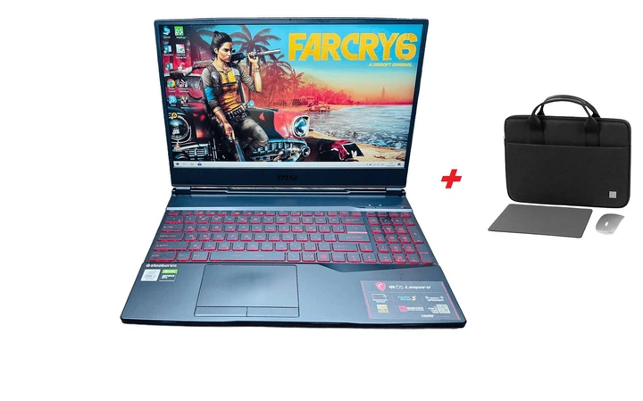 Ноутбук Msi Leopard GL65 + Бездротова Мишка, Килимок та Сумка у ПОДАРУНОК (3821) Б/В - Фото 1 Ноутбук Msi Leopard GL65 + Бездротова Мишка, Килимок та Сумка у ПОДАРУНОК (3821) Б/В - зображення 1