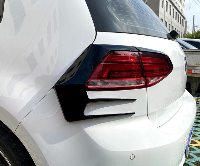 Бічні накладки заднього бампера VW Golf 7.5 GTI R GTD (16-19 р.в.) - зображення 4