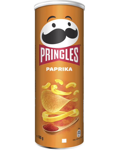 Чипсы Pringles Паприка Paprika вес 165 г - Фото 1 Чипсы Pringles Паприка Paprika вес 165 г - изображение 1