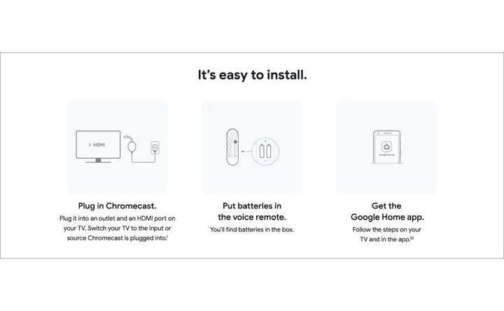 Приставка Google Chromecast with Google TV (HD) 2022 - Фото 8 Приставка Google Chromecast with Google TV (HD) 2022 - изображение 8
