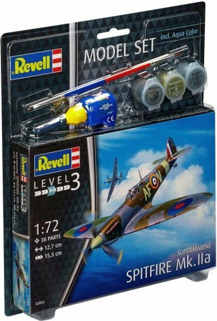 Модель літака Revell 63953 Spitfire Aircraft Aero C-3 Pelican в масштабі 1:72 (4009803639536) - зображення 1