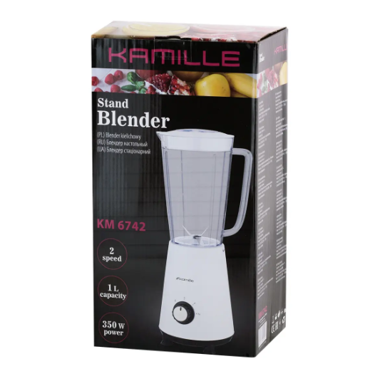 Блендер ручний Kamille 1,0л 350W 6742 - зображення 7