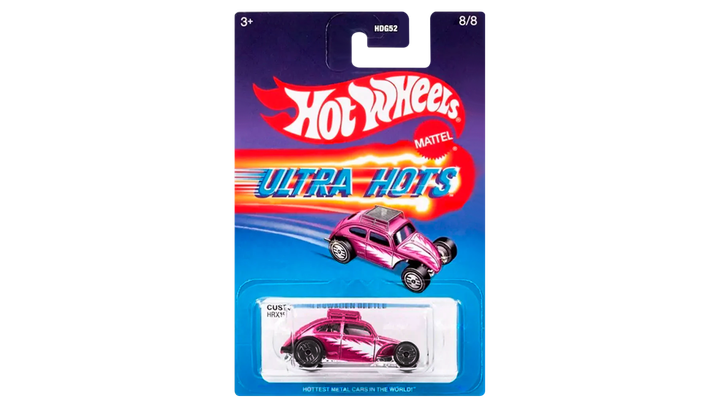 Тематична Машинка Hot Wheels Custom Volkswagen Beetle Ultra Hots 1