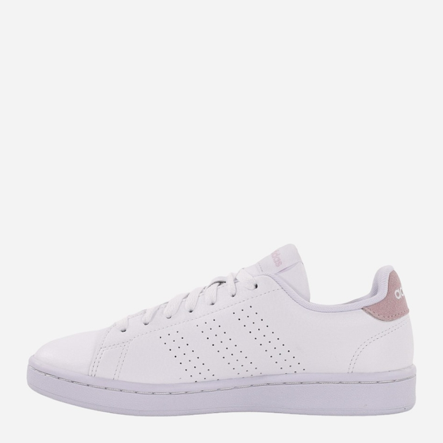 Tenisówki damskie skórzane adidas Advantage GW4847 36.5 Biały/Różowy (4064047676822) - obraz 2