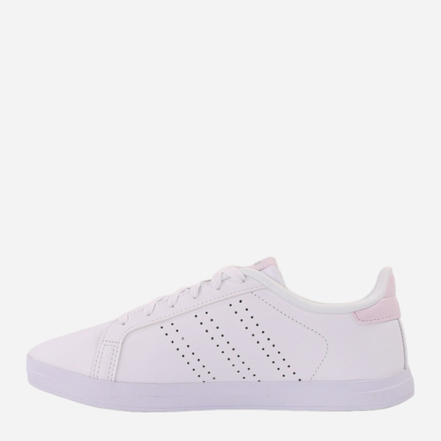 Tenisówki damskie skórzane adidas Courtpoint Base GY1116 36 Biały/Różowy (4065419591668) - obraz 2