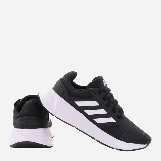 Жіночі кросівки для бігу adidas Galaxy 6 W GW3847 36 Чорні (4065426754438) - зображення 3