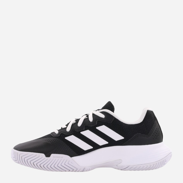 Жіночі кросівки для тенісу adidas GameCourt 2 W GZ0694 41.5 Чорні (4065418049047) - зображення 2