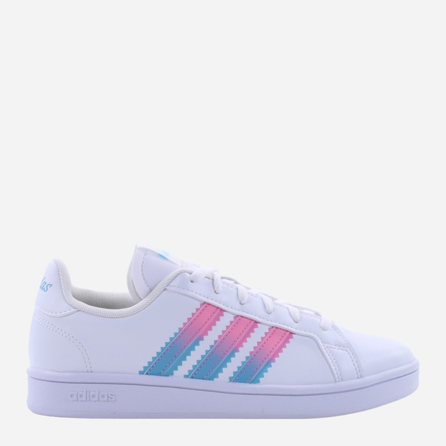 Tenisówki damskie z eko skóry adidas Grand Court Beyond GY9632 38 Biały/Różowy (4065426681499) - obraz 1