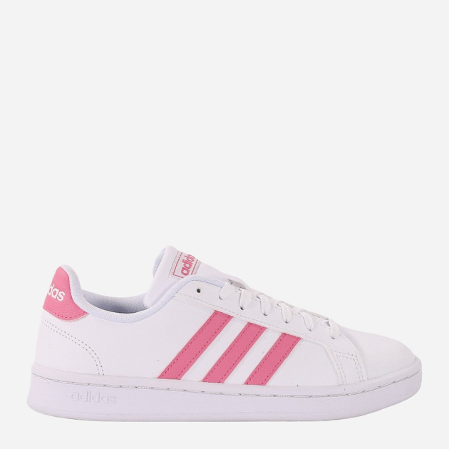 Tenisówki damskie skórzane adidas Grand Court GZ8186 36.5 Biały/Różowy (4064047970890) - obraz 1