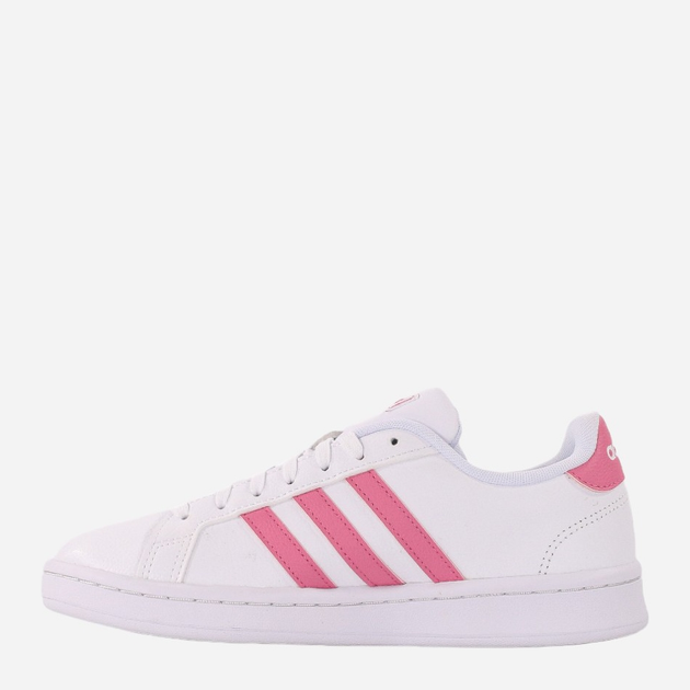 Tenisówki damskie skórzane adidas Grand Court GZ8186 36.5 Biały/Różowy (4064047970890) - obraz 2