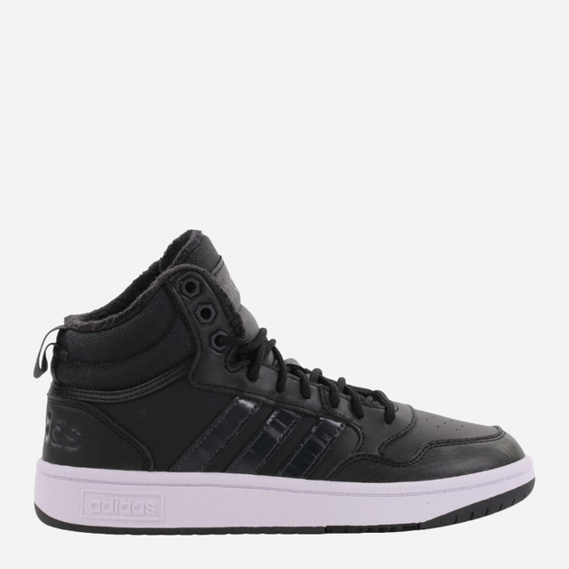 Sneakersy damskie za kostkę adidas Hoops 3.0 Mid WTR GW6434 39.5 Czarne (4065427829371) - obraz 1