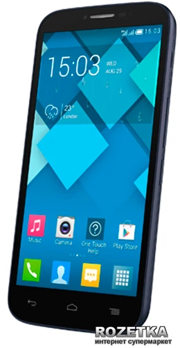 Мобільний телефон Alcatel One Touch 7047D POP C9 Dual Sim Slate - Фото 2 Мобільний телефон Alcatel One Touch 7047D POP C9 Dual Sim Slate - зображення 2