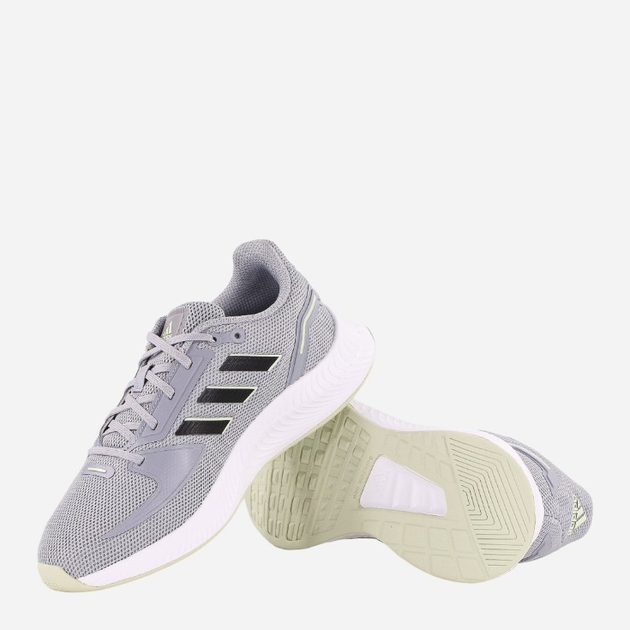 Жіночі кросівки для бігу adidas RunFalcon 2.0 W GV9574 40.5 Сірі (4065426858877) - зображення 4