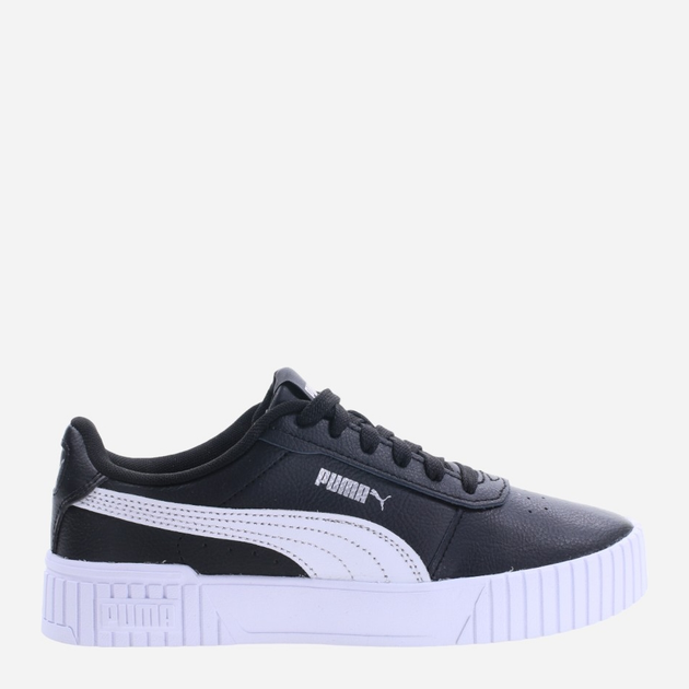 Tenisówki damskie skórzane Puma Carina 2.0 385849-10 40.5 Czarne (4065452633707) - obraz 1