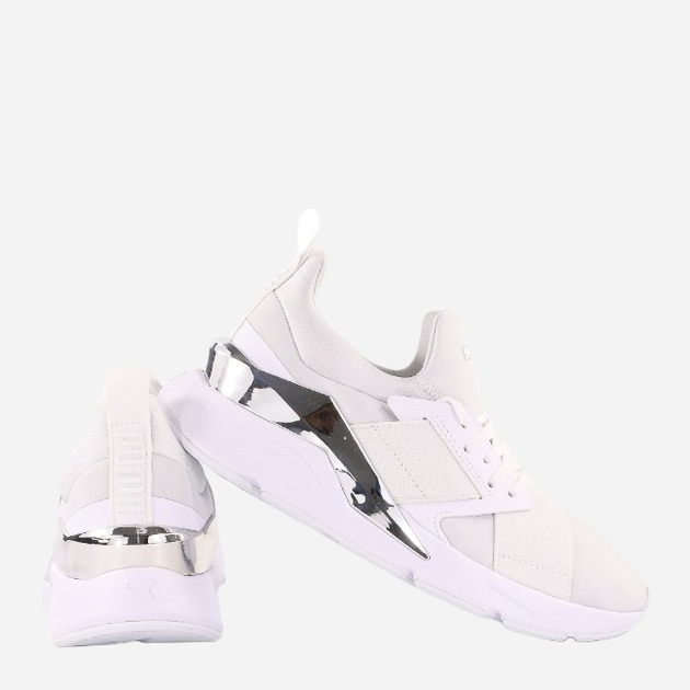 Buty sportowe damskie Puma Muse X5 Metal 383954-02 39 Białe (4064536217840) - obraz 3