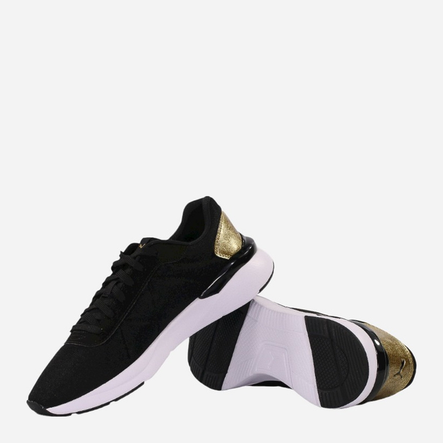 Buty sportowe damskie Puma Rose Raw Metallics 383849-02 37.5 Czarne (4064536082516) - obraz 4
