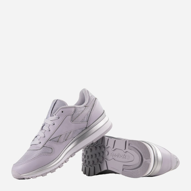 Buty sportowe damskie Reebok Cl Lthr EG6323 35.5 Fioletowe (4062053686347) - obraz 4