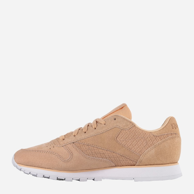 Buty sportowe damskie do kostki Reebok Cl Lthr Wovem EMB BT0004 35.5 Brzoskwiniowe (4059805449039) - obraz 2