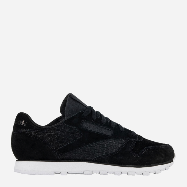 Buty sportowe damskie do kostki Reebok Cl Lthr Wovem EMB BT0005 37 Czarne (4059809518182) - obraz 1