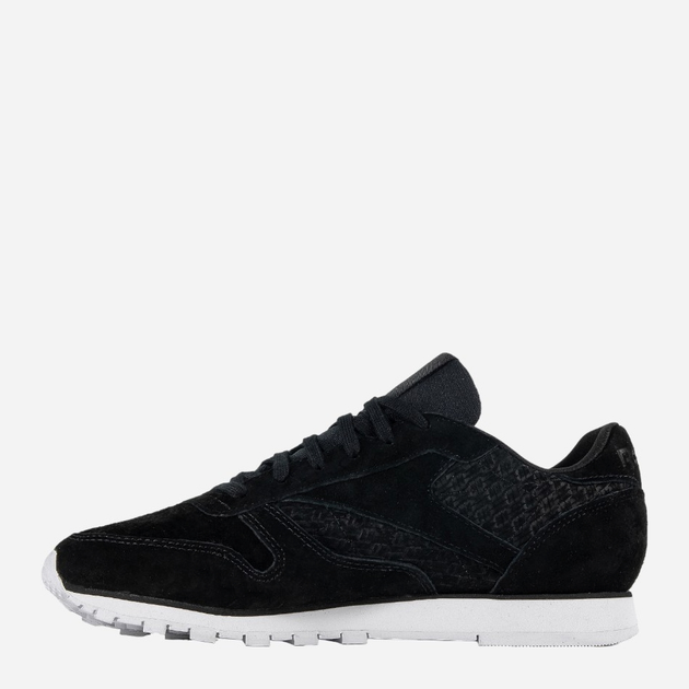 Buty sportowe damskie do kostki Reebok Cl Lthr Wovem EMB BT0005 35.5 Czarne (4059809515983) - obraz 2