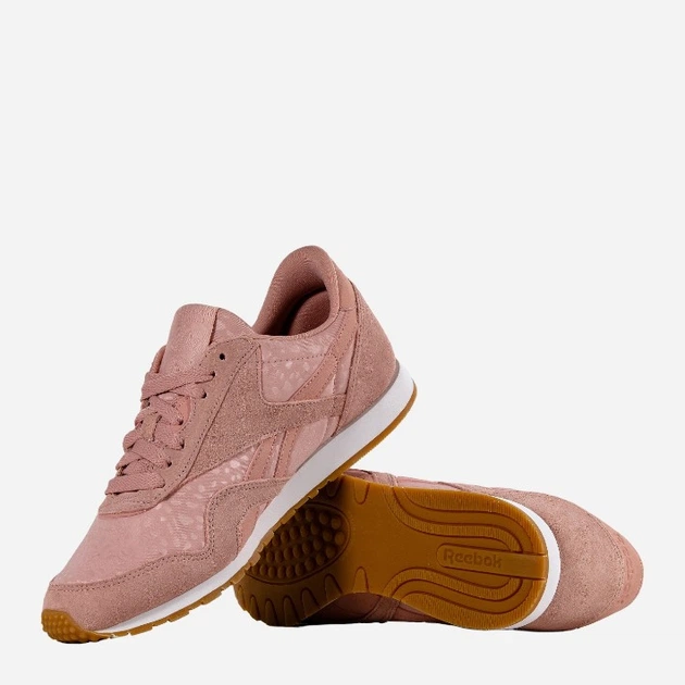 Buty sportowe damskie Reebok Cl Nylon Slim Txt L BS9447 38.5 Brzoskwiniowe (4058028370793) - obraz 4