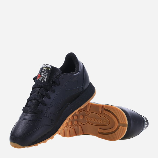 Buty sportowe damskie Reebok Classic Leather 100008498 38.5 Czarne (4065418346627) - obraz 4