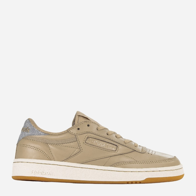 Sneakersy damskie skórzane Reebok Club C 85 Diamond BD4426 35.5 Beżowe (4057287675526) - obraz 1