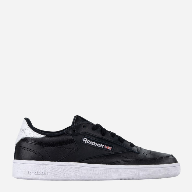 Жіночі кеди низькі Reebok Club C 85 Emboss BS9529 37 Чорні (4058028147197) - зображення 1