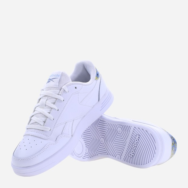 Sneakersy damskie z eko skóry Reebok Court Advance 100074293 40.5 Białe (1200143242155) - obraz 4