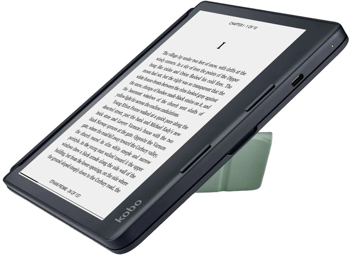 Etui na czytnik ebook Kobo Sage SleepCover Light Green (N778-AC-LG-E-PU) - obraz 3