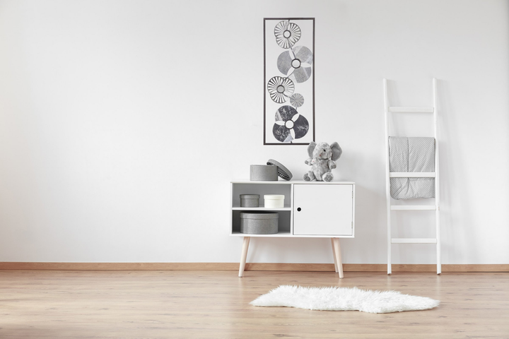 Dekoracja ścienna Atmosphera z motywem kwiatów metalowa 25 x 61 cm (3560234468726) - obraz 3