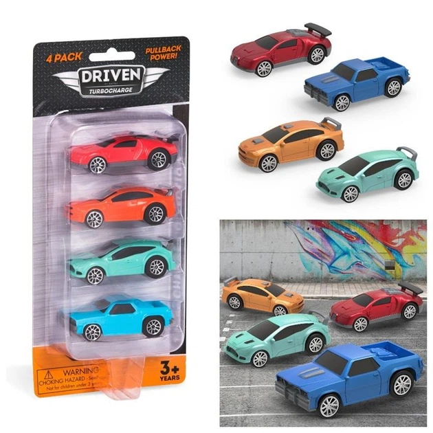 Набір машинок DRIVEN TURBOCHARGE 4 шт (TBiz15510) - зображення 4